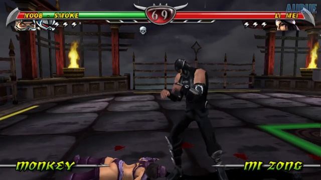 Mortal Kombat: Unchained All Characters [PSP] смотреть онлайн