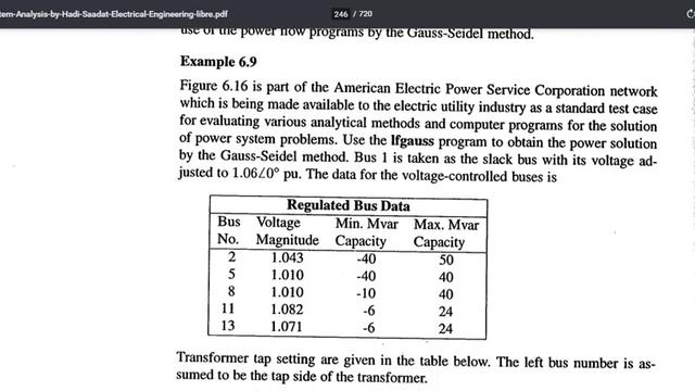 Ex 6.9 | IEEE-30 Bus test system by Gauss Seidal method using MATLAB | Power System Analysis смотреть онлайн