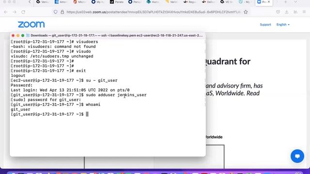 Create users in Linux #amazonlinux #ec2 #usermanagement #jenkins #devops #git #aws смотреть онлайн