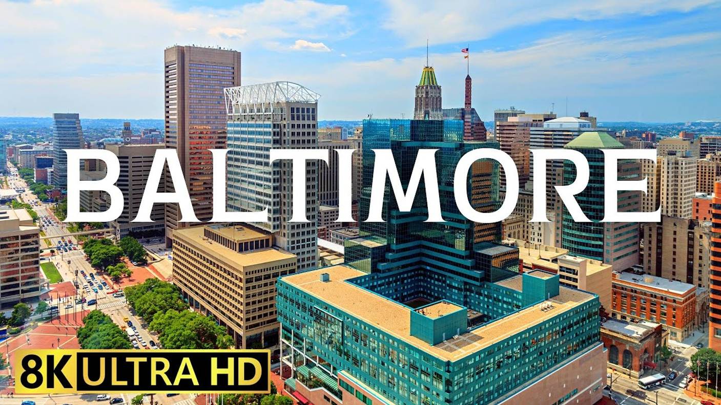 Балтимор 8K Видео Ultra HD 120fps смотреть онлайн
