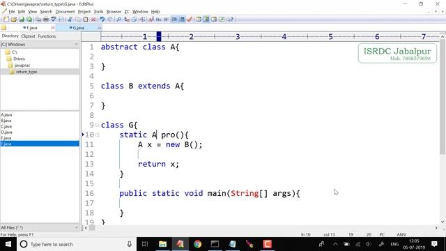 Function Return Type in Java ~ Lecture - 8 смотреть онлайн