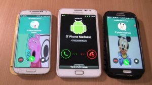 WhatsApp Double fake incoming call Samsung Galaxy Note 1+2 S4