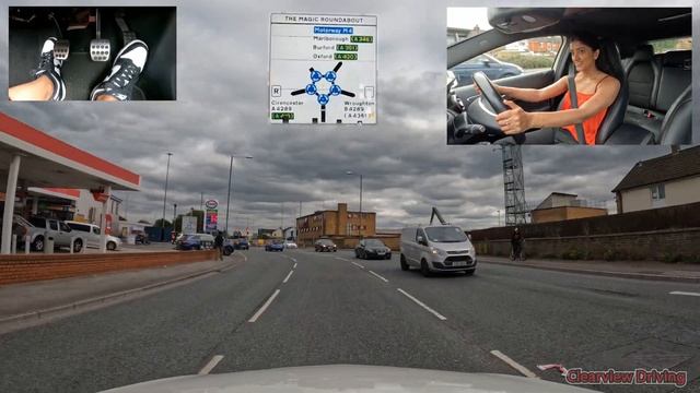 The Magic Roundabout in Swindon | Let's see what all the fuss is about смотреть онлайн