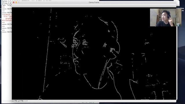 OpenCV withr Python! Ep2. Canny Image Processing! смотреть онлайн