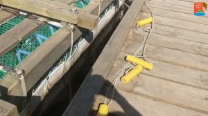 Бюджетный вариант кранцев для парусного судна
