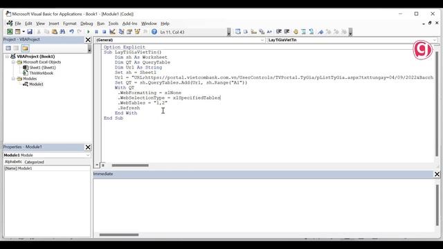 Hướng dẫn cách lấy dữ liệu từ website vào Excel bằng VBA смотреть онлайн
