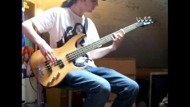 Mastodon - Black Tongue (bass cover) смотреть онлайн