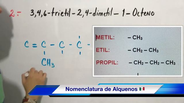 Nomenclatura de ALQUENOS (bien chido) смотреть онлайн
