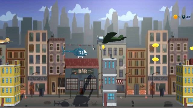City Helicopter Game смотреть онлайн
