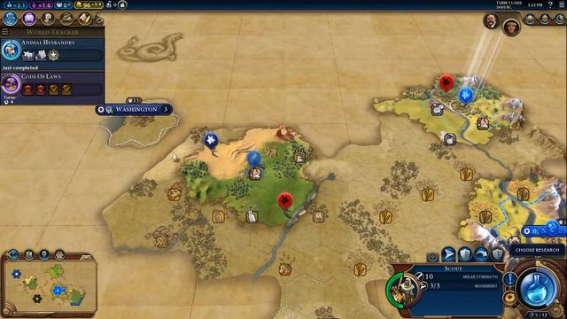 Let's Play Civilization 6: Rise and Fall- Mapuche Episode 1 смотреть онлайн