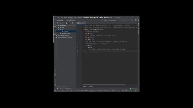 kotlin program if else смотреть онлайн