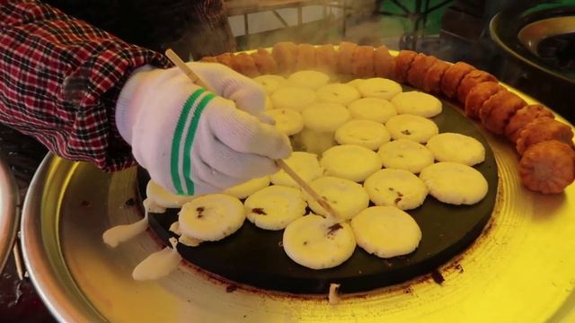 세계에서 팥 가장 많이 주는 곳, 통통한 국화빵 / 괴산 중앙시장 5일장 смотреть онлайн