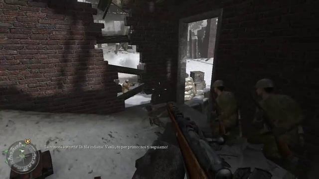 Call of Duty 2 Walkthrough ITA - Addestramento nell'armata Rossa, Unione Sovietica - Parte 01 смотреть онлайн