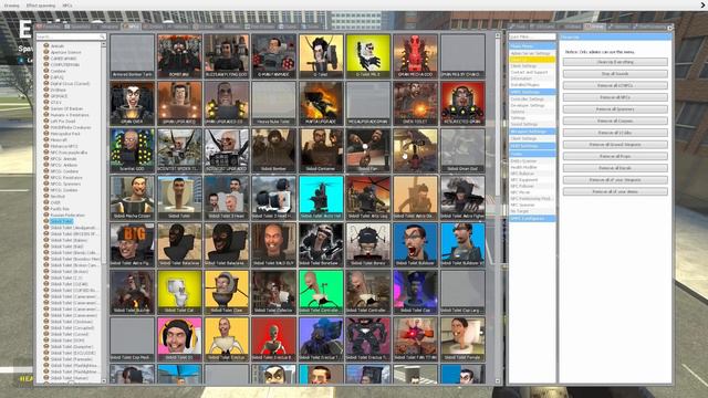 NEW UPGRADED CORRUPTED TITAN SPEAKERMAN VS ALL CAMERAMAN AND TV MAN BOSSES In Garry's Mod!