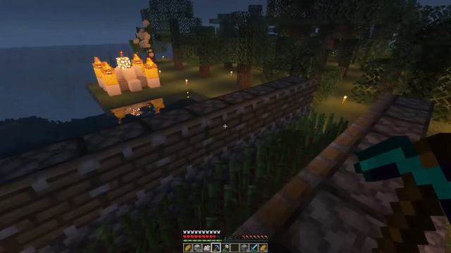 СДЕЛАЛИ ФЕРМУ ТРОСТНИКА. ВЫЖИВАНИЕ В МАЙНКРАФТ В ОКЕАНЕ #45 смотреть онлайн