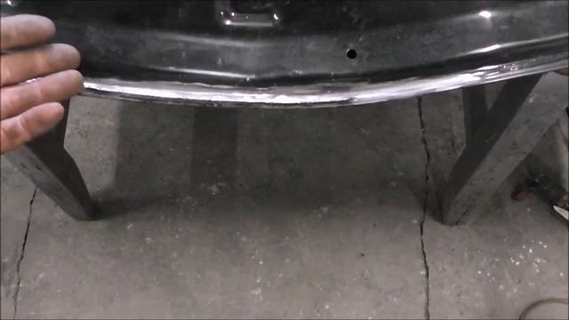 Рихтовка капота, проблемы с завольцовкой. смотреть онлайн