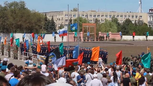 День ВДВ в городе Камышин. 02.08.2015. смотреть онлайн