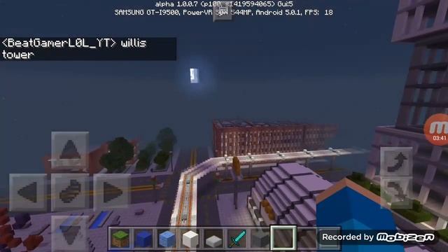 Minecraft PE new craft city towers and more :) смотреть онлайн