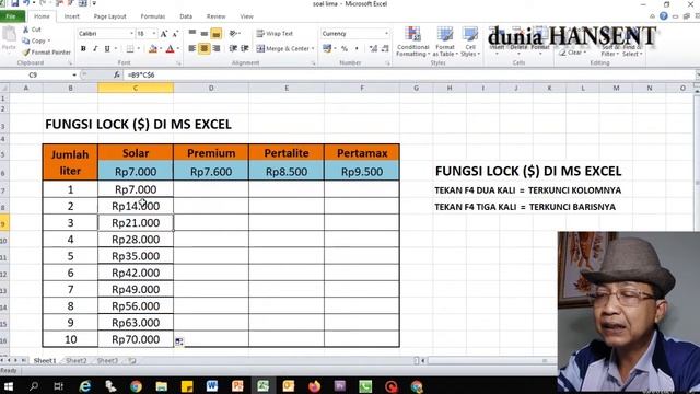 HARUS TAU FUNGSI F4 PADA EXCEL (MUST KNOW, F4 FUNCTION IN EXCEL) смотреть онлайн