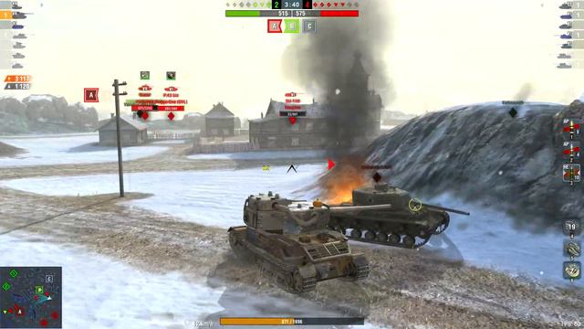 FV215B 183 & Tankenstein & Super Conqueror - World of Tanks Blitz смотреть онлайн