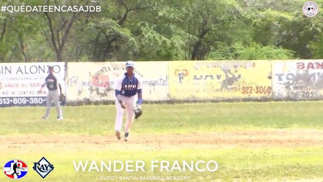 Wander Franco SS 2017 Class From (Ruddy Santin Baseball Academy) Prospect NO1. MILB. #JDBplayer смотреть онлайн