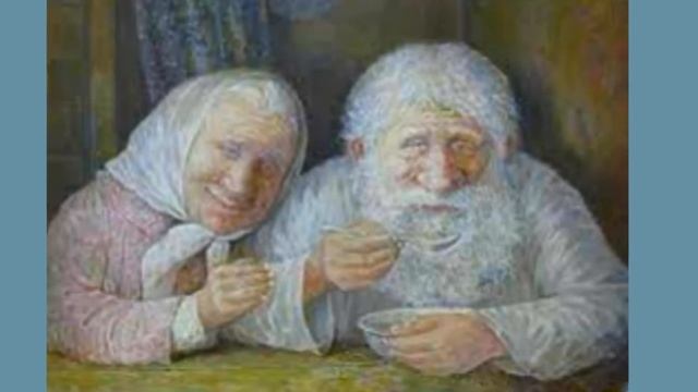 "ЖИЛИ - БЫЛИ ДЕД ДА БАБА"!!! Художник Леонид Баранов. смотреть онлайн