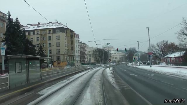 Linka 17 Výstaviště Holešovice - Sídliště Modřany