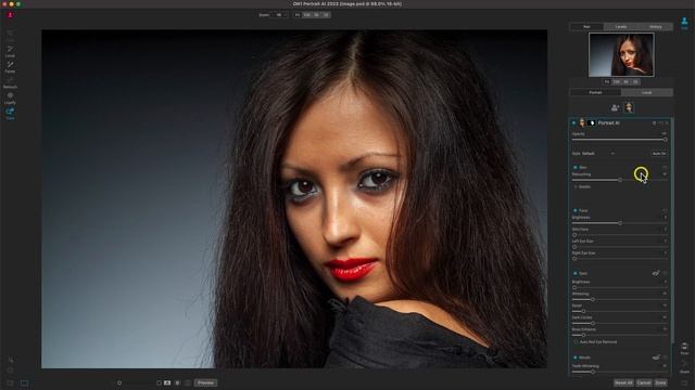 Easier & Faster Photoshop Retouching with Portrait AI смотреть онлайн