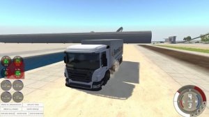 BeamNG.drive 8x8 utility truck