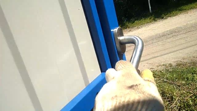 Откатные ворота на винтовых сваях со встроенной калиткой НОВЫЕ ВОРОТА смотреть онлайн