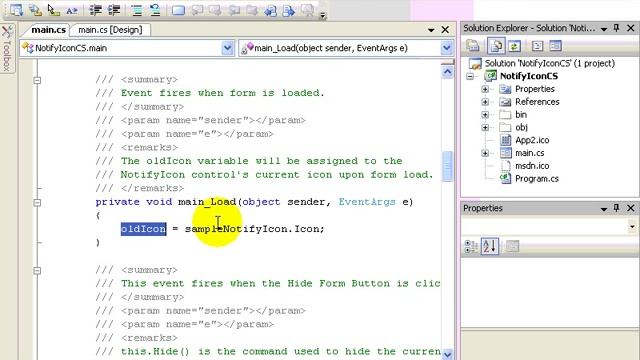 Windows Forms Lesson 6 How to create a System Tray application using the NotifyIcon control смотреть онлайн