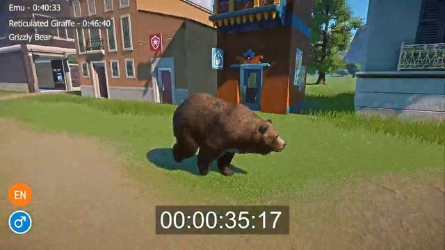 50K Sub Special Animals Speed Races in Planet Zoo included grizzly bear, Emu, Giraffe, Red Deer смотреть онлайн
