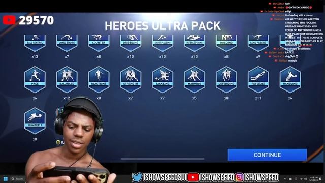 iShowSpeed's FUNNIEST FIFA Mobile Pack Opening.. ? смотреть онлайн