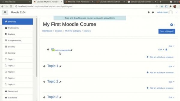 Create awesome courses in Moodle | Course Contents #moodle #course #elearning
