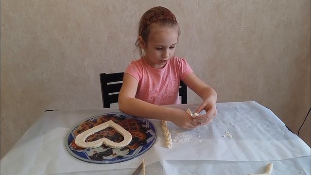 Сердечко из соленого теста!!! смотреть онлайн