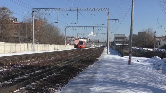 Электропоезд ЭС2ГП-002 "Ласточка" Москва - Иваново смотреть онлайн