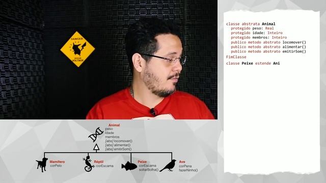 Curso POO Teoria #12a - Conceito Polimorfismo (Parte 1) смотреть онлайн