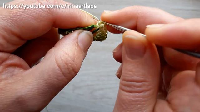 Листик крючком для ирландского кружева смотреть онлайн