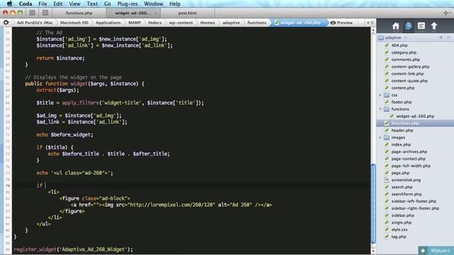 Adaptive Blog Theme: Custom Widgets Part 2 смотреть онлайн