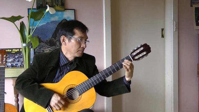 Dang Thao - Alegrias by Jack Buckingham - Flamenco Guitar Solo смотреть онлайн