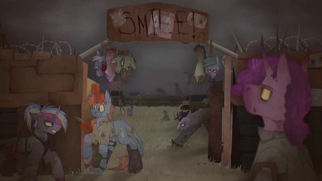Fallout Equestria ambiance - raider camp (weapon sounds, distant gunfire, hoof steps, magic) смотреть онлайн
