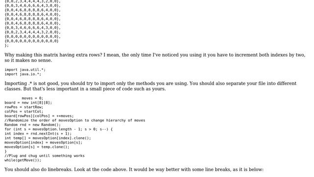 Code Review: Optimizing this Knight's Tour (3 Solutions!!) смотреть онлайн