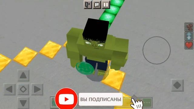 ЭТО САМЫЙ ТОПОВЫЙ МОД НА ХАЛКА | для Мобильного Майнкрафта Pe/Be///Minecraft Hulk [ Обзор Мода ]