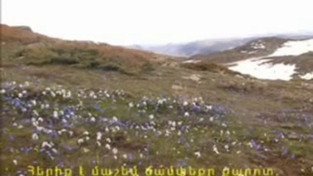 Armenian KARAOKE  Tsakhkir Indz Hamar