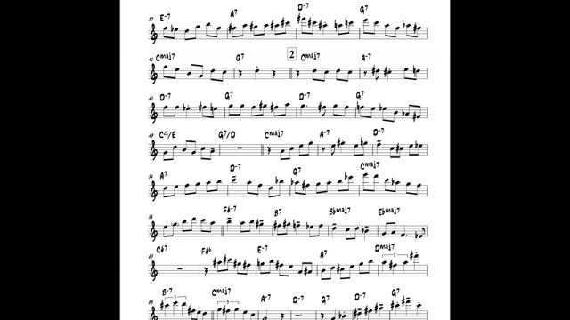 John Ellis Tenor Sax Solo on 'You Are Special' Transcription by Russ Nolan www.russnolan.com смотреть онлайн