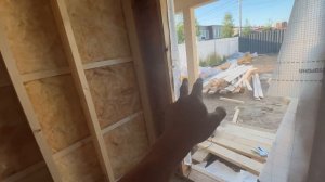 Деревянная пристройка к дому, монтаж каркаса для пристройки. Строительство пристройки Лен. область