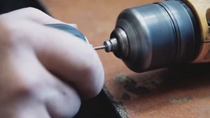 Как просверлить отверстие по центру в винте (болте)