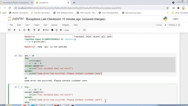 Exceptions handling with Python in 20 mins смотреть онлайн
