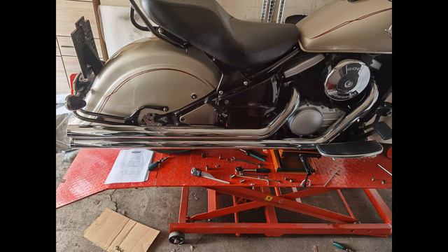 Kawasaki VN800 Drifter - HardKrome American Classic II (SOUNDCHECK) смотреть онлайн