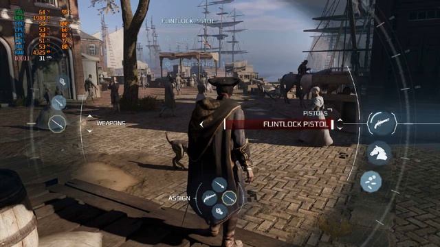 Assassin's Creed III Remastered Gameplay on i3 550 and Gt 1030 смотреть онлайн